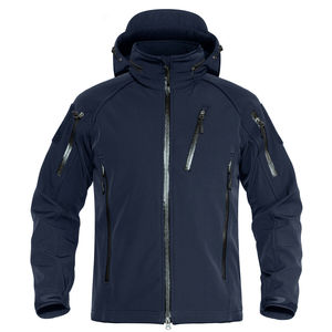 High Quality Custom Men's Soft Shell Windbreaker <b>Waterproof</b> Winter Softshell <b>Jacket</b> for Hiking Delivery Winter Fashion <b>Warm</b> Coat - Product Image 6