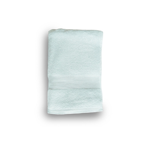 Serviette de bain en coton Boho Terry 30x60 pouces 550GSM avec motif tribal bleu uni fait à la main et qualité ultra absorbante OEM ODM - Product Image 5