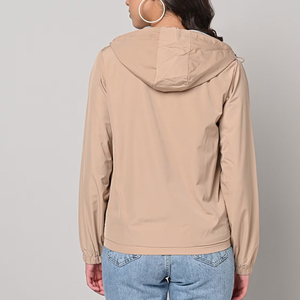 Chaqueta Cortavientos con Capucha para Mujer, Estampada, Transpirable, de Moda para Invierno, Nueva Llegada, Venta al por Mayor - Product Image 3