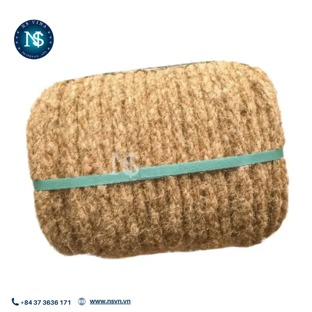 2024 COIR ROPE COIR NET COIR MAT COCO FIBER HIGH QUALITY BEST PRICE FROM VIETNAM THICKNESS CUSTOMER SIZE REASONABLE PRICE