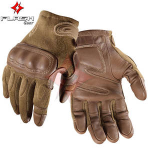 Gants en cuir courts pour hommes sur mesure Premium Biker Flash Gear OEM/Vente en gros directement du fabricant pour le sport - Product Image 2