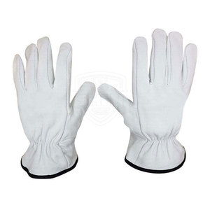 Guantes de Seguridad de Cuero de Venta Directa de Fábrica, Guantes de Seguridad de Cuero Transpirables para Protección de Manos, Venta en Línea - Product Image 6