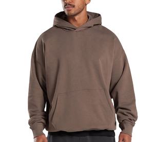 Sudadera con Capucha de Lujo para Hombre, 500 GSM, Mezcla de Algodón y Poliéster, Gruesa, Térmica, para Invierno, Proveedor OEM Personalizado - Product Image 1