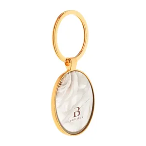 Portachiavi Ovale Personalizzato per Merchandising Promozionale - Product Image 2