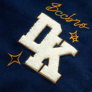 Superbe veste en laine à manches en cuir blanc véritable Letterman College Varsity pour hommes Vestes de haute qualité de couleur vive pour hommes Varsity Jacket - Product Image 6