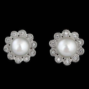 Women's Fancy Ear <b>Tops</b> - <b>Silver</b> - Product Image 1