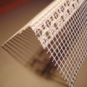 Cuenta de esquina de PVC <span class=keywords><strong>perforado</strong></span> flexible con cuenta de ángulo de malla de fibra de vidrio - Product Image 4