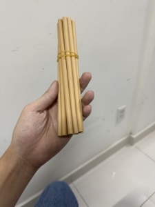 Pajita para beber de bambú biodegradable a precio económico de Loto Azul de Vietnam - Product Image 4