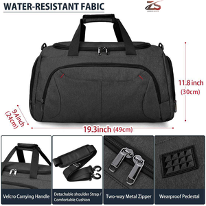 กระเป๋าเดินทางสำหรับผู้ชายกระเป๋ายิมน้ำหนักเบาจากปากีสถาน - Product Image 5