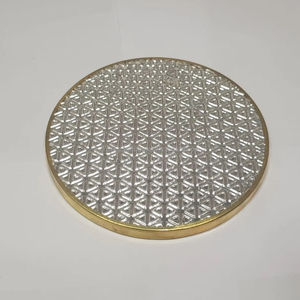 Sous-verres vintage écologiques en bois/laiton faits à la main en gros en provenance d'Inde, sous-verres et tapis de table authentiques par Crafting Crafts - Product Image 1