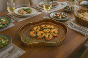 ถาดเรซิ่นงานฝีมือ ถาดเสิร์ฟดีไซน์สวย สำหรับตกแต่งบ้าน งานอีเว้นท์ และของขวัญองค์กร Tradebyd - Product Image 4