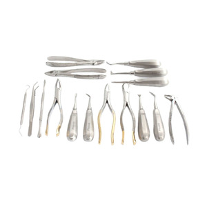 Kit d'extraction dentaire pour étudiants, 16 pièces, pour examen dentaire des étudiants en dentisterie - Product Image 1