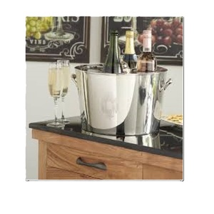 Big Sale Classic Style Wine Cooler Bucket Flat Bottom Design Customized Size <b>Shape</b> <b>Colour</b> Uses In Home Bar Party - Product Image 3