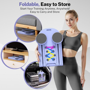 Tabla de Ejercicios Multifuncional 6 en 1 para el Hogar, Tonifica Glúteos, Brazos, Abdominales y Muslos, Compacta y Plegable, para Mujeres, Yoga y Pilates - Product Image 3