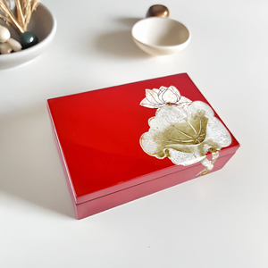 Boîte de laque traditionnelle faite à la main du Vietnam Offre Spéciale l'artisanat traditionnel pour un usage quotidien-LB6062 - Product Image 6