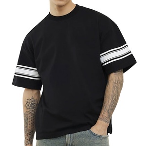 เสื้อยืดทรงหลวม แขนเสื้อแบบดรอปไหล่ ระบายอากาศได้ดี ใส่ได้ทั้งชายและหญิง ไซส์พลัส รับสกรีนโลโก้ เสื้อยืดเรียบง่ายสำหรับใส่หน้าร้อน เสื้อยืดลายกราฟิก - Product Image 1