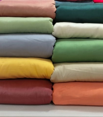 Plain PS Fabric From India