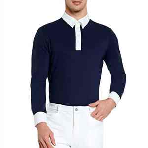 Chemise de concours d'équitation professionnelle, vêtements d'équitation de haute qualité, prête pour la compétition, pour hommes - Product Image 1