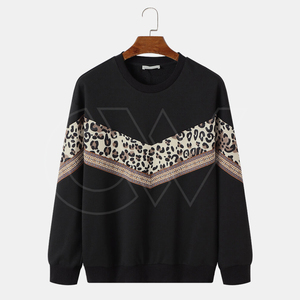 2024 Custom New Style Solid Eco-Friendly Fleece Regular Fit Men's O-Neck <b>Sweatshirt</b> for Winter Wear - Product Image 1