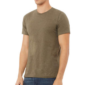 Camiseta de Manga Corta para Hombre, Cuello Redondo, 100% Algodón, Transpirable, Venta al por Mayor, MOQ Bajo, Impresión Personalizada - Product Image 6