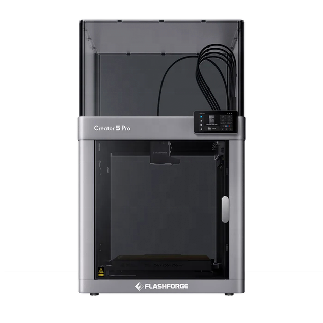 Global Version Flashforge Creator 5 Pro 3D Printer  High Speed Auto Leveling 256x256x256mm Build Volume FDM Desktop Printer