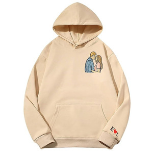 Sudadera con Capucha Extra Grande para Hombre y Mujer, 550 g/m², Bolsillo Canguro de Doble Cara, Colección de Invierno, Hecho en Pakistán, Tinte Liso, Alta Calidad - Product Image 4