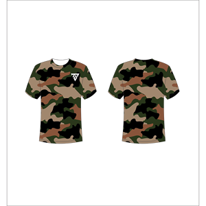 เสื้อยืดผู้ชายขายส่งแบบกำหนดเอง ลายพรางคลาสสิค คุณภาพสูง Trackstar OEM แบรนด์ส่วนตัว TSI-G05-P0537 - Product Image 1