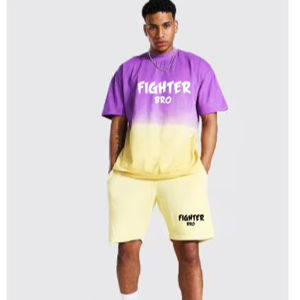 T-shirts à manches courtes pour femmes Style décontracté unisexe en coupe Boxy surdimensionnée 100% coton imprimé graphique Style de mode unisexe - Product Image 1