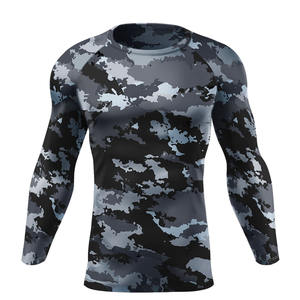 ชุดป้องกันผดผื่นสำหรับเล่นกีฬาแขนยาวสำหรับผู้ชาย - Product Image 1