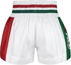 ชุดศิลปะการต่อสู้แบบผสมลายดิจิทัลป้องกันการหดตัวสำหรับผู้ใหญ่ผู้ชายแบบมืออาชีพกางเกงขาสั้นสำหรับต่อสู้โลโก้มวยไทยแบบระเหิด - Product Image 4