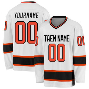 Proveedor de jerseys de hockey sobre hielo con tamaño personalizado ajustado MOQ bajo Detalles de tela de Envío Mundial Precio directo de fábrica y diseño personalizado - Product Image 1