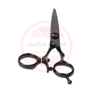 Tijeras de afeitar con mango giratorio de acero inoxidable hechas a medida, tijeras de peluquero, tijeras de corte de pelo, tijeras de peluquero para salón - Product Image 4