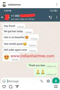 100% Extensions de faisceaux de cheveux humains indiens bruts vierges Style de boucles ondulées naturelles Double trame liée à la Machine aucun traitement chimique - Product Image 6