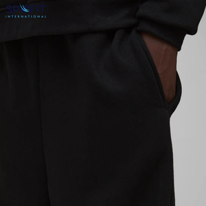 Pantalon de survêtement pour hommes de haute qualité Style Baggy évasé Streetwear léger taille élastique poches latérales 100% coton matériel - Product Image 3