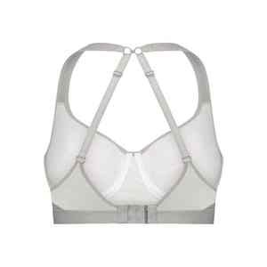 Haute qualité XL taille réglable dos nu soutien-gorge de sport et Gym Fitness Yoga culotte haut séchage rapide Logo personnalisé impression Style uni - Product Image 4