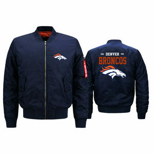 Bomber <b>Jacket</b> Men Winter Thick <b>Corduroy</b> Fabric Coat Flying Embroidery Solid Pattern Custom Color Heated Windproof Custom Logo - Product Image 4