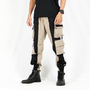 Pantalones casuales para correr Kenjo Cargo para hombre con bolsillo con solapa-Pantalones cómodos para uso diario - Product Image 2