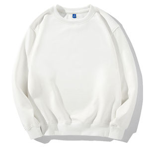 ผู้ผลิตเสื้อฮู้ดดี้ รับทำโลโก้ เสื้อสเวตเชิ้ตคอกลมผ้าเทอร์รี่ 100% โพลีเอสเตอร์ สำหรับพิมพ์ลายแบบซับลิเมชั่น เสื้อสเวตเชิ้ตผู้ชายแบบเรียบ - Product Image 1