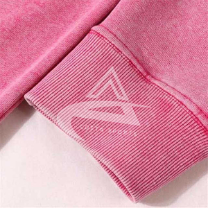 Sudadera de Hombre al por Mayor, Estilo Urbano, Mezcla de Poliéster/Algodón, Lavado Ácido, Corte Regular, Invierno, Impresión Personalizada, Transpirable, Secado Rápido, 300g - Product Image 4