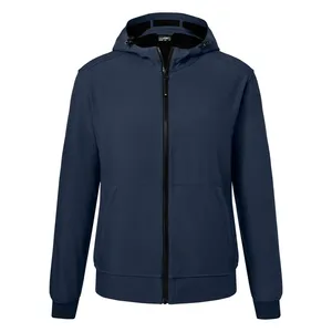 Veste Softshell Imperméable à Capuche Personnalisée pour Homme – Veste de Merchandising pour Homme - Product Image 4