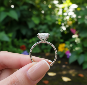 Anillo de Eternidad Étnico con Diamantes en Forma de Pera Aniva RN2616, Joyería para Mujer, Anillo de Compromiso de Oro Amarillo de 14 Quilates, Venta al por Mayor Personalizada - Product Image 4