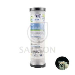 Quality product 06-250-10Pb-MATRIKXQuick-Install PB1 Activated Carbon Water Filter for Convenience