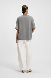 เสื้อยืดสำหรับผู้หญิง180g เสื้อยืดผ้าฝ้าย100% ระบายอากาศได้ดีพิมพ์โลโก้ได้ตามต้องการ - Product Image 4