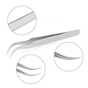 Meilleures ventes de pinces à cils en acier inoxydable de haute qualité Outils d'extension à pointe pointue au prix de gros - Product Image 5