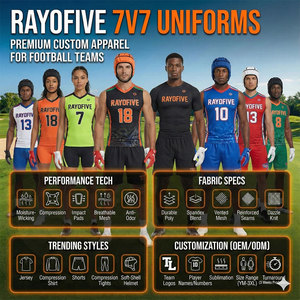 Uniformes de Fútbol 7on7 Personalizables con Logotipo, Reversibles, 100% Poliéster, Antibacterianos y Transpirables, Accesorios al por Mayor - Product Image 5