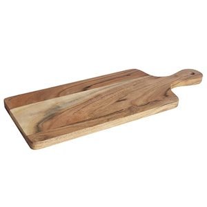 Tabla de cortar de madera hecha a mano Tabla de cortar duradera asequible para cocina y preparación de alimentos Tabla de cortar de madera natural - Product Image 5