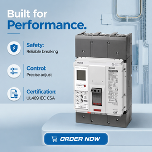 Disjoncteur LS MCCB conforme aux normes UL489, IEC60947-2, aux spécifications nucléaires EQ & SQ, disjoncteur moulé de classe mondiale pour la distribution d'énergie 400A-800A - Product Image 2