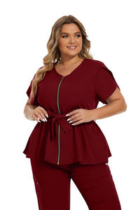 Uniformes Médicos Personalizables para Enfermeras de Hospital, Uniformes Médicos Cómodos Unisex de Algodón/Poliéster de Alta Calidad - Product Image 3