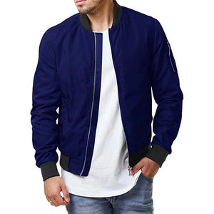Colección de Invierno, Chaqueta Bomber Hip Hop Personalizada de Alta Calidad para Hombre, Chaqueta de Invierno con Cuello Alto, Chaqueta de Tela para Hombre - Product Image 6