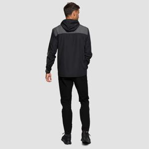 Custom Active Wear Workout Alta calidad 100% Poliéster Secado Rápido Cortavientos Cremallera completa Hombres Capucha Chaqueta al aire libre - Product Image 4